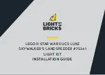 Preview for 1 page of LIGHT MY BRICKS 75341 Installation Manual