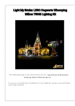 Preview for 1 page of LIGHT MY BRICKS 75953 Manual