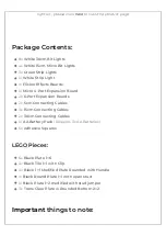 Preview for 2 page of LIGHT MY BRICKS 75954 Manual