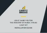 LIGHT MY BRICKS 76403 Installation Manual preview