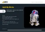 Preview for 2 page of LIGHT MY BRICKS LEGO R2-D2 75308 Installation Manual