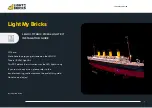 Предварительный просмотр 2 страницы LIGHT MY BRICKS LEGO TITANIC 10294 Installation Manual