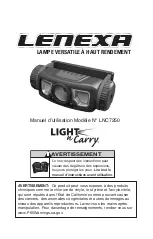 Предварительный просмотр 21 страницы Light-N-Carry LENEXA Operator'S Manual