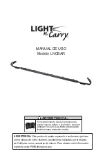 Предварительный просмотр 7 страницы Light-N-Carry LNCBAR Operator'S Manual