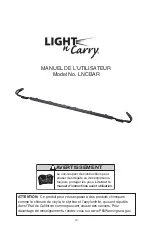 Предварительный просмотр 13 страницы Light-N-Carry LNCBAR Operator'S Manual