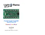 Light O Rama Cosmic Color Pixie Series User Manual предпросмотр