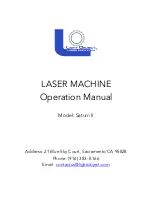 Предварительный просмотр 1 страницы LIGHT OBJECT Saturn II Operation Manual