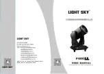 Preview for 1 page of Light Sky F400LL User Manual