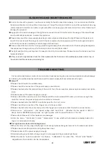 Preview for 24 page of Light Sky F400LL User Manual