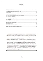 Preview for 2 page of Light Sky PL61W3 User Manual