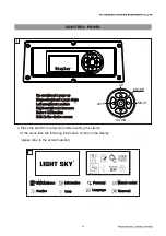 Предварительный просмотр 12 страницы Light Sky SHARK450BSW User Manual