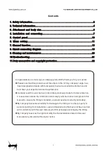 Preview for 2 page of Light Sky TX0760 User Manual