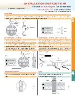 Preview for 4 page of Light Waves Concept Flex II Track Lighting 300 Watt Magnetic Transformer Installation Instructions Manual