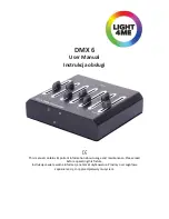 Предварительный просмотр 1 страницы Light4Me DMX 6 User Manual