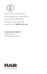 Предварительный просмотр 8 страницы Lightcloud LCLC Manual