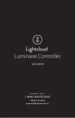 Preview for 1 page of Lightcloud LCLC3/D10 Manual