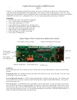 Lighted Piston LPC-1 Installation Instructions предпросмотр