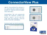 Preview for 22 page of LIGHTEL Technologies ViewConn Plus VC-6200-PL Quick Start Manual