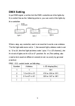 Preview for 6 page of Lightful Moving Head Beam Bar User Manual