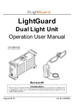 Preview for 1 page of LightGuard DLU-100B Operation User'S Manual