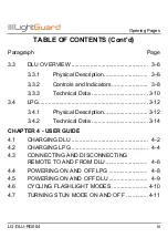 Preview for 3 page of LightGuard DLU-100B Operation User'S Manual