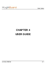 Preview for 31 page of LightGuard DLU-100B Operation User'S Manual