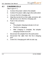 Preview for 32 page of LightGuard DLU-100B Operation User'S Manual