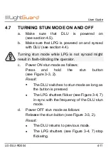 Preview for 41 page of LightGuard DLU-100B Operation User'S Manual