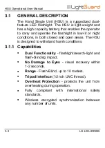 Preview for 18 page of LightGuard HSU-50B Operation User'S Manual