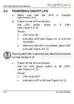 Preview for 34 page of LightGuard HSU-50B Operation User'S Manual