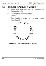 Preview for 36 page of LightGuard HSU-50B Operation User'S Manual