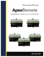 Lighthouse Worldwide Solutions ApexR02 Operating Manual preview