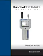 Lighthouse Handheld 3016 IAQ Operating Manual preview