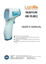 Предварительный просмотр 1 страницы Lightife MAIYUN HX-YL001 User Manual