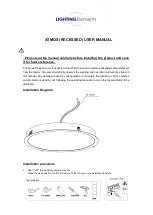 Предварительный просмотр 1 страницы LIGHTING Elements ATMOS User Manual