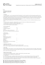 Preview for 10 page of Lighting Technologies 1069000060 Manual