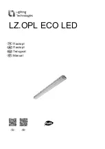 Lighting Technologies ARCTIC.OPL ECO LED 1200 4000K Manual preview