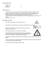 Предварительный просмотр 3 страницы Lighting Technologies SKYLINE LED/M Manual