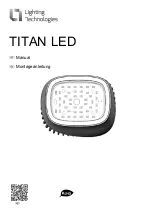 Lighting Technologies TITAN LED Series Manual preview