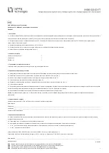 Preview for 1 page of Lighting Technologies TOTEM 250 AT Manual