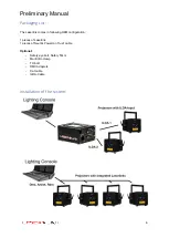 Предварительный просмотр 6 страницы Lightline Lasertechnik Laserlink Preliminary Manual