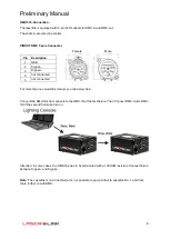 Предварительный просмотр 8 страницы Lightline Lasertechnik Laserlink Preliminary Manual