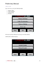 Предварительный просмотр 20 страницы Lightline Lasertechnik Laserlink Preliminary Manual