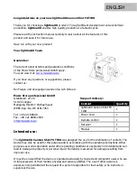 Preview for 18 page of Lightmaxx Cannon Shot FX TWO User Manual