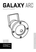 Lightmaxx GALAXY Arc I IP65 User Manual предпросмотр