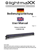 Preview for 1 page of Lightmaxx LIG0009432-000 User Manual