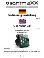 Предварительный просмотр 1 страницы Lightmaxx LIG0009558-000 User Manual