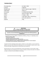 Preview for 2 page of Lightmaxx LIG0009566-000 User Manual