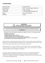 Предварительный просмотр 2 страницы Lightmaxx LIG0009642-000 User Manual