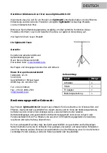 Предварительный просмотр 4 страницы Lightmaxx LS-10 User Manual